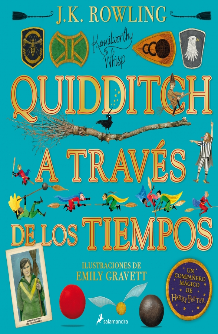 Quidditch a través de los tiempos Ilustrado Pensamiento Escrito
