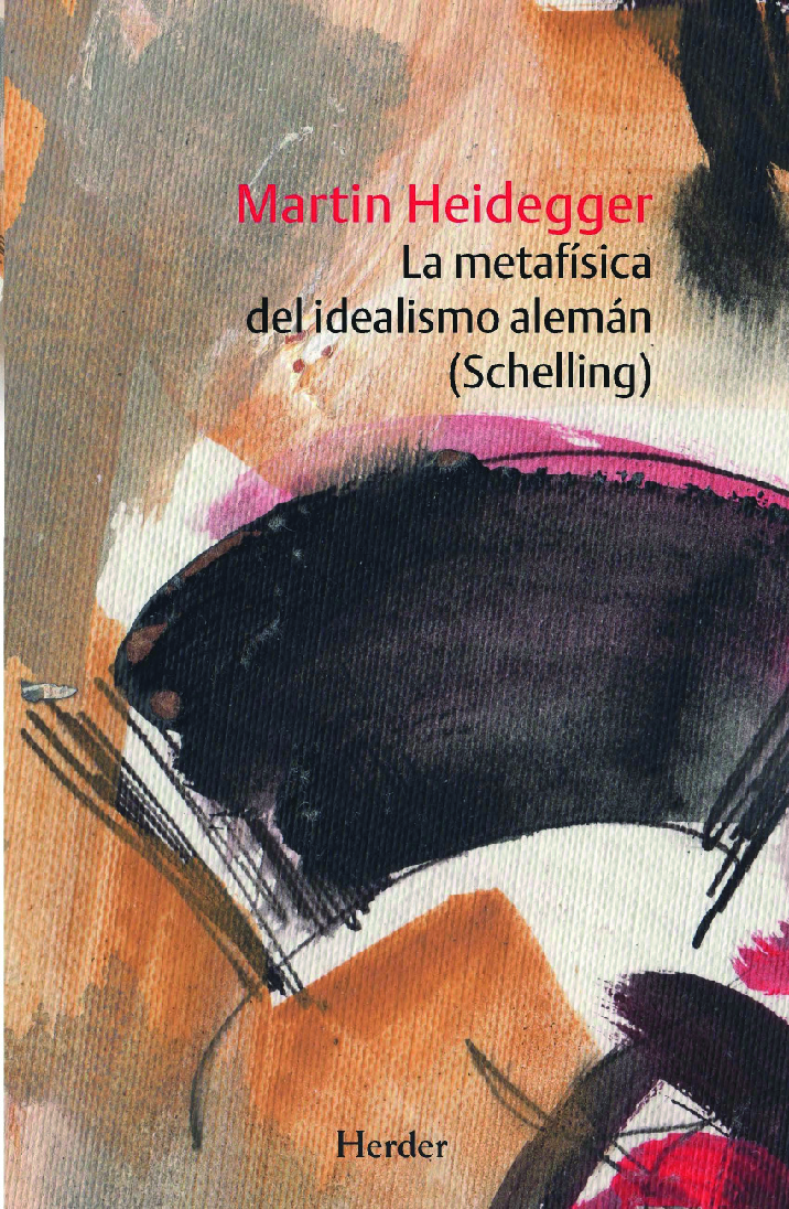 La metafísica del idealismo alemán