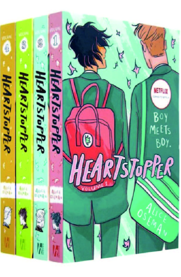Pack heartstopper 4 tomos