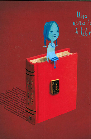 Una niña hecha de libros