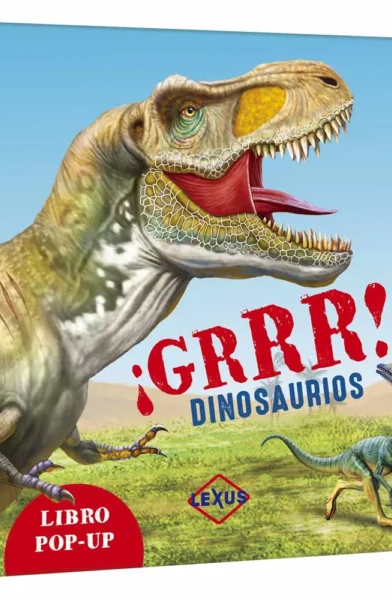 Grrr Dinosaurios libro pop up