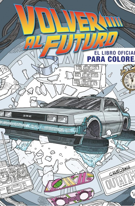 Volver al futuro el libro oficial para colorear