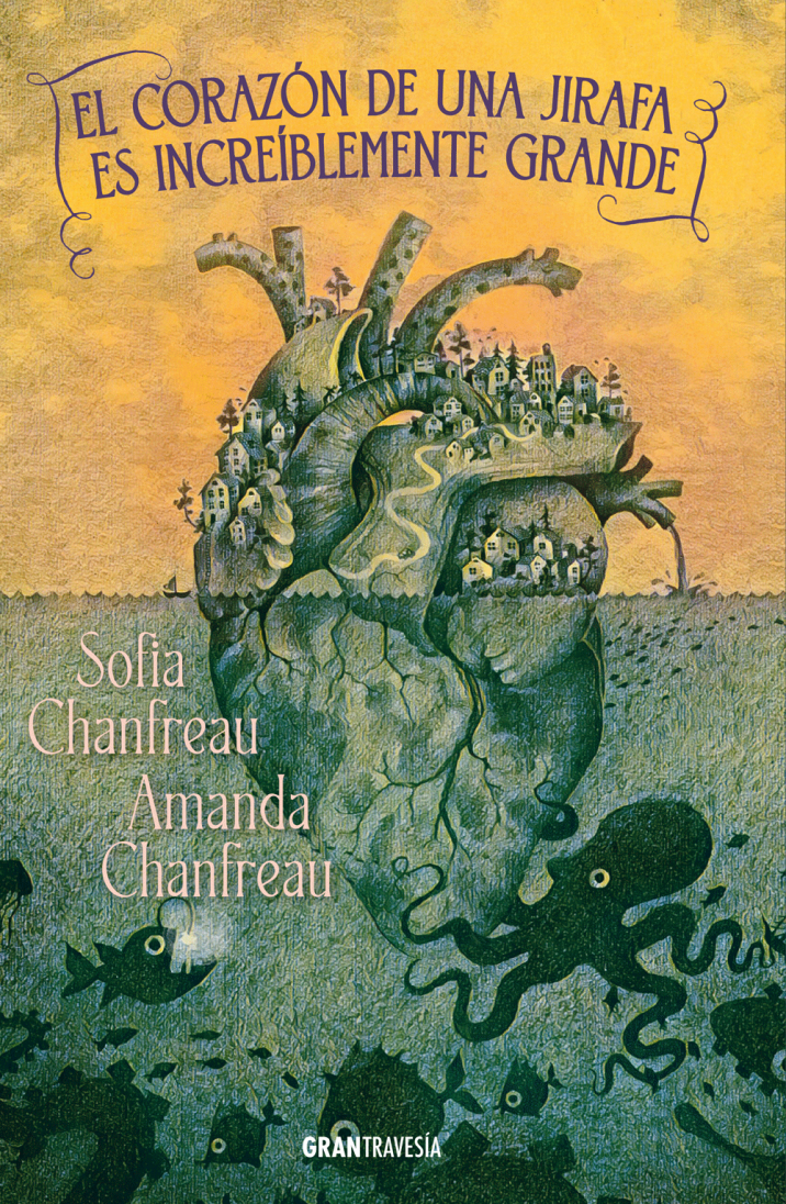 El corazón de una jirafa es increíblemente grande